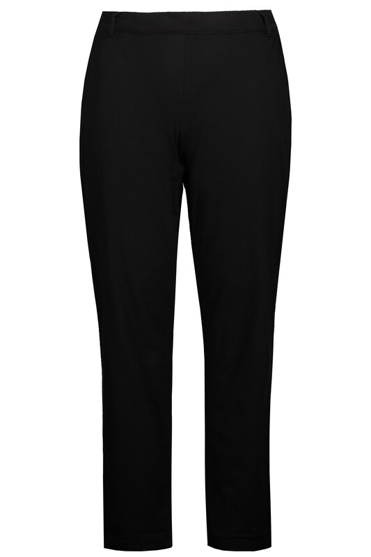 Ulla Popken Ulla Popken Regular Hose In Schwarz