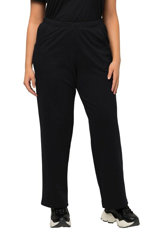 Ulla Popken Ulla Popken Regular Hose In Schwarz