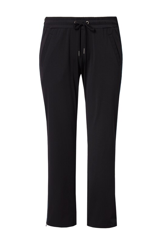 Ulla Popken Ulla Popken Regular Hose In Schwarz