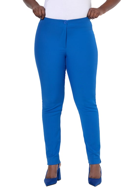 Ulla Popken Ulla Popken Slimfit Hose In Kobaltblau