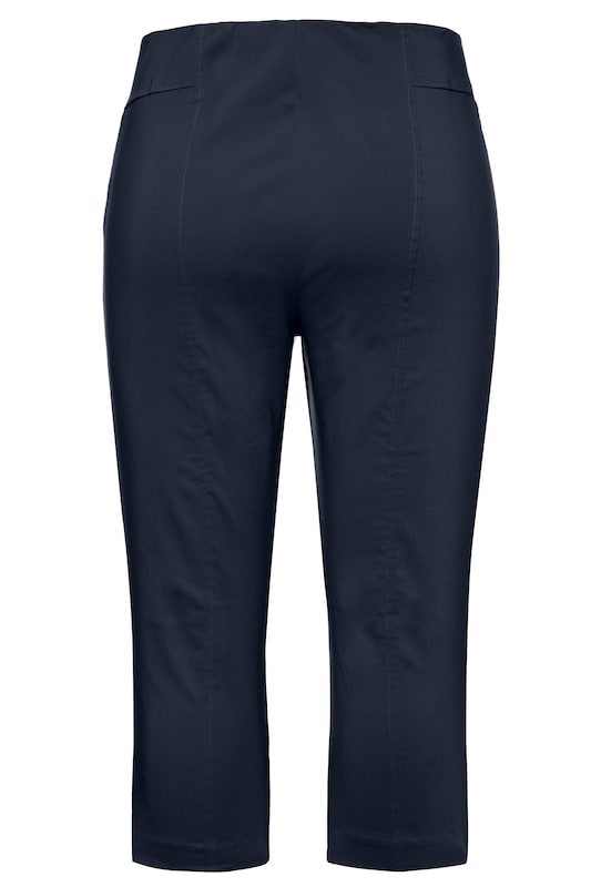 Ulla Popken Ulla Popken Slimfit Hose In Nachtblau