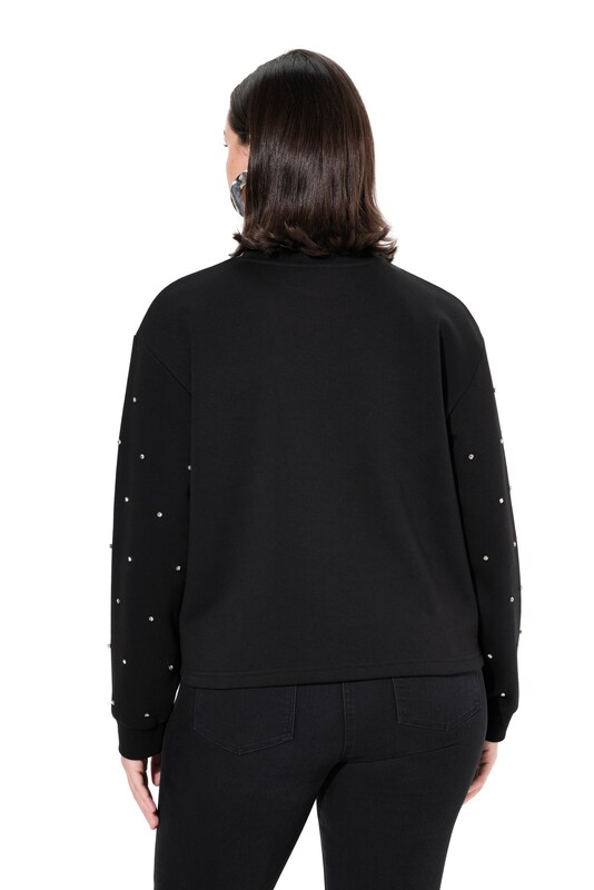 Ulla Popken Ulla Popken Sweatshirt In Schwarz