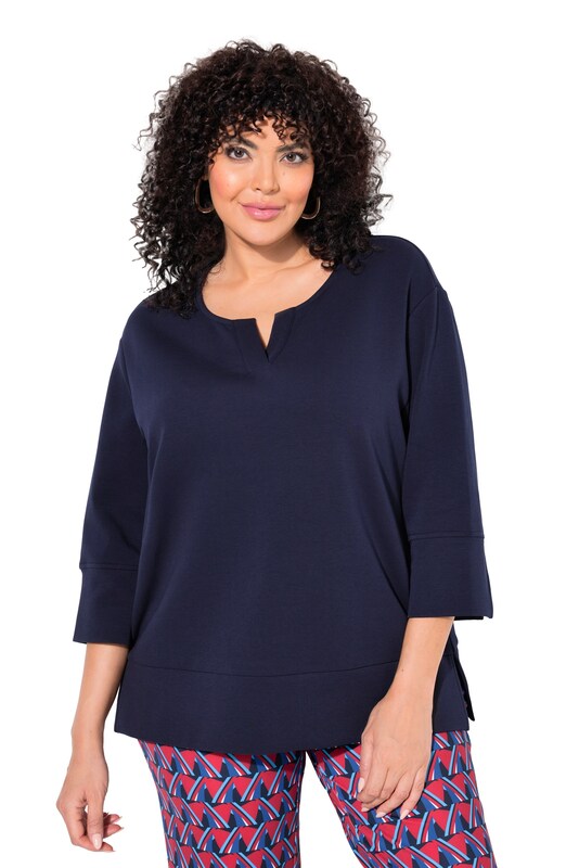 Ulla Popken Ulla Popken Sweatshirt 'Punto' In Marine