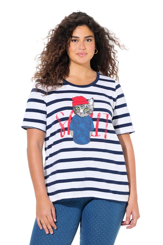 Ulla Popken Ulla Popken T-Shirt In Weiß