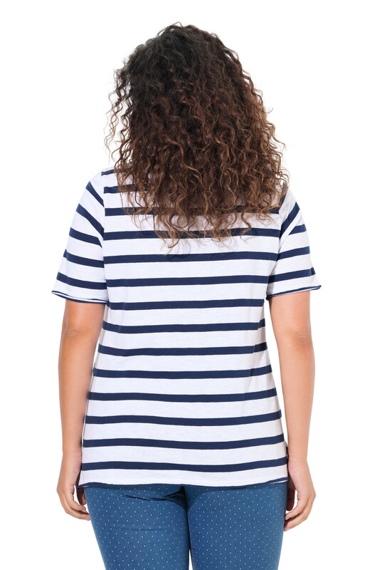 Ulla Popken Ulla Popken T-Shirt In Weiß