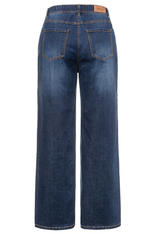 Ulla Popken Ulla Popken Wide Leg Jeans In Dunkelblau