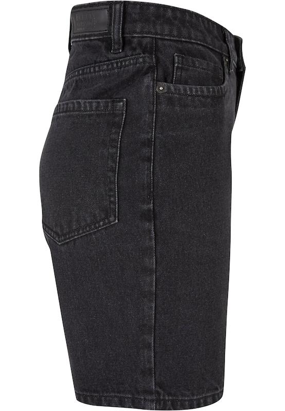 Urban Classics Urban Classics Regular Hose In Black Denim
