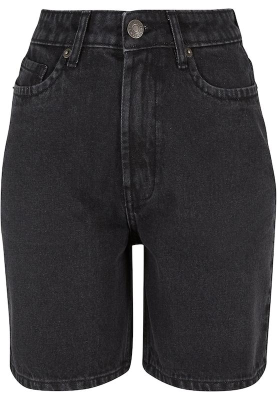 Urban Classics Urban Classics Regular Hose In Black Denim