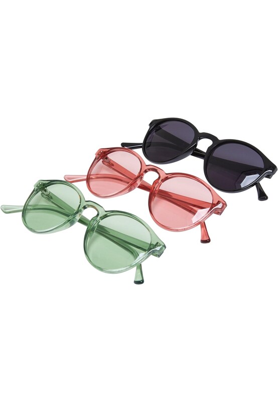Urban Classics Urban Classics Sonnenbrille 'Cypress' In Grün Feuerrot Schwarz