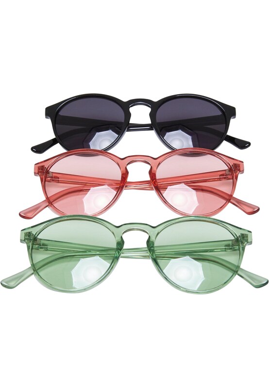 Urban Classics Urban Classics Sonnenbrille 'Cypress' in Grün Feuerrot Schwarz
