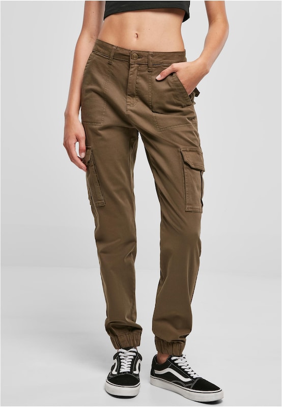 Urban Classics Urban Classics Tapered Cargohose In Khaki