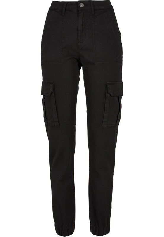 Urban Classics Urban Classics Tapered Cargohose in Schwarz