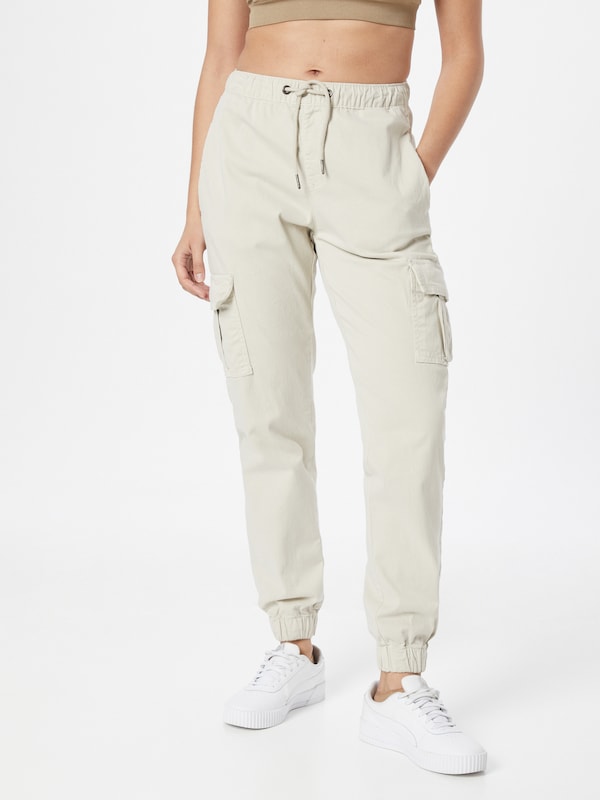 Urban Classics Urban Classics Tapered Hose In Beige