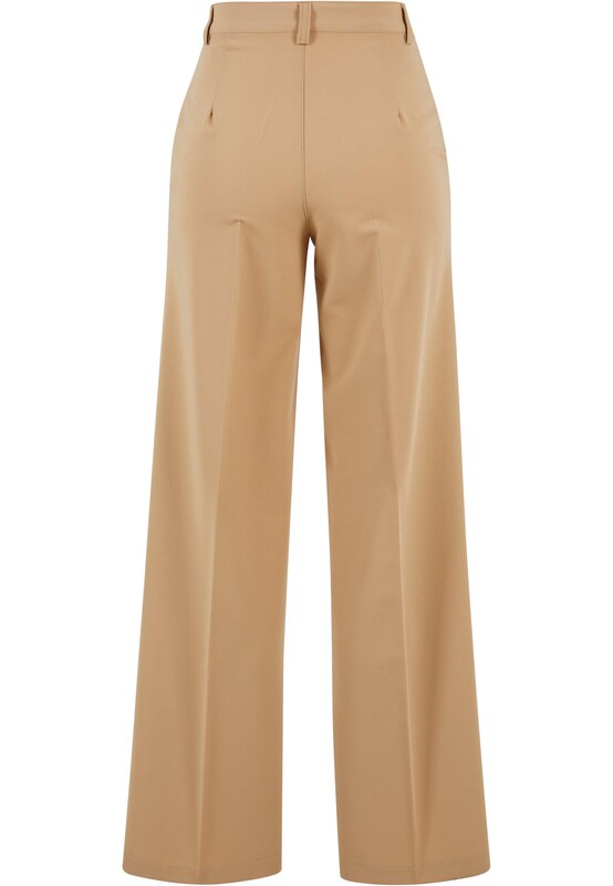 Urban Classics Urban Classics Wide Leg Hose In Dunkelbeige