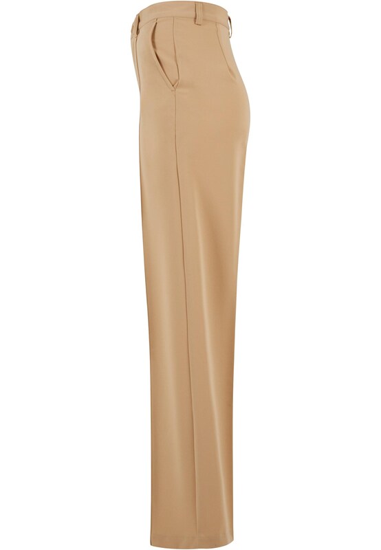 Urban Classics Urban Classics Wide Leg Hose In Dunkelbeige