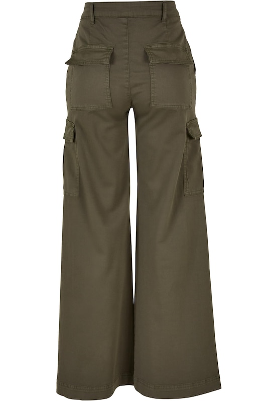 Urban Classics Urban Classics Wide Leg Hose In Oliv