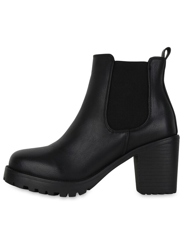 Van Hill Van Hill Chelsea Boots 'Bella' In Schwarz