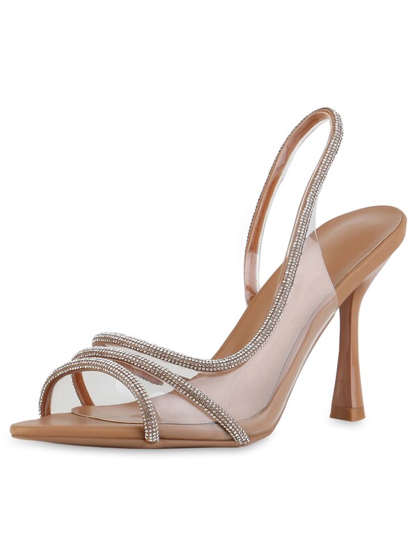 Van Hill Van Hill Pumps 'Serenity' In Transparent