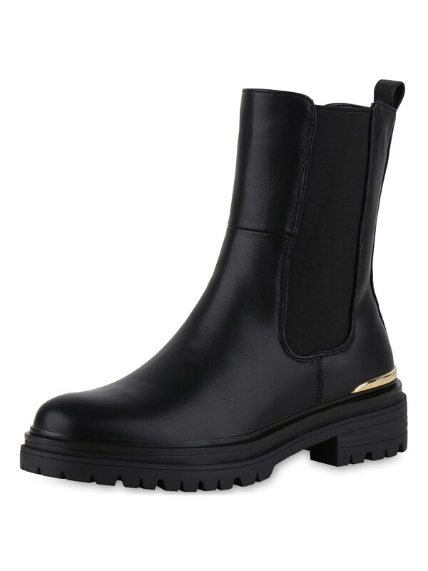 Van Hill Van Hill Stiefelette 'Amelia' in Schwarz