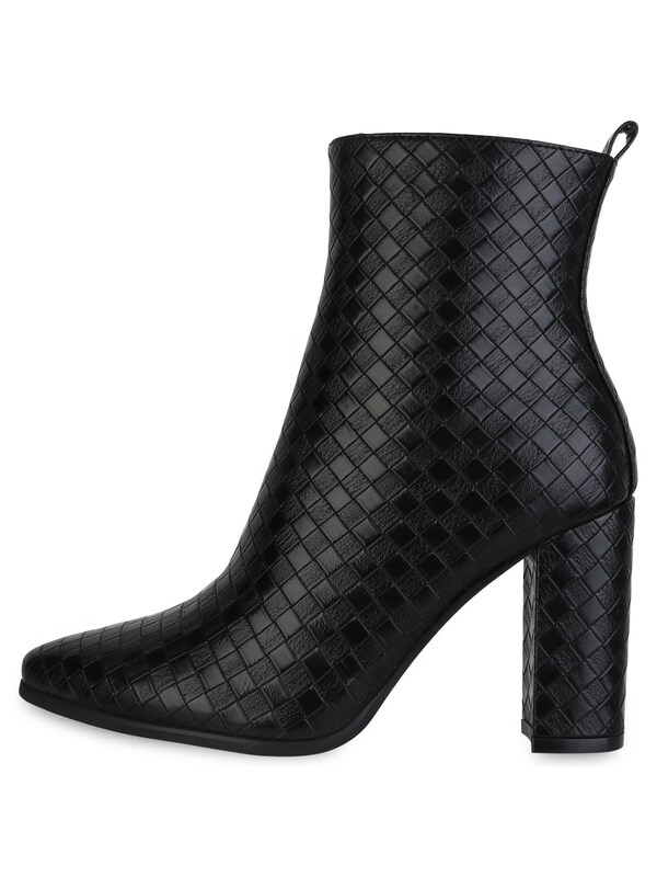 Van Hill Van Hill Stiefelette ' Dawn ' In Schwarz