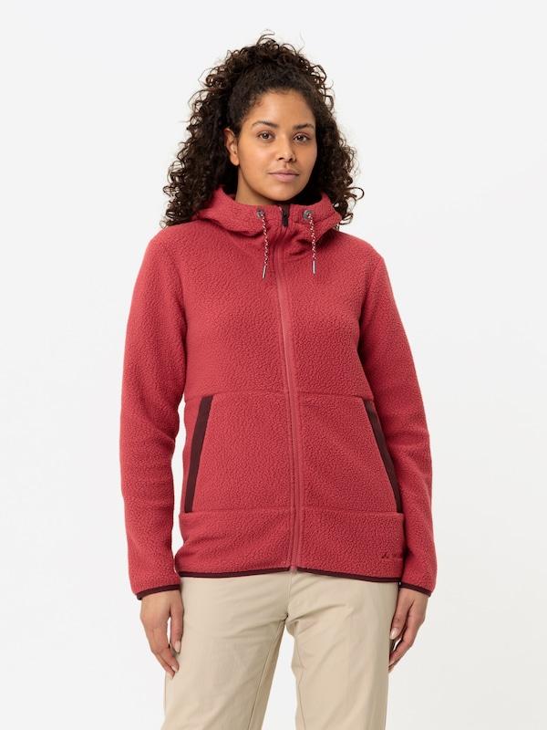 VAUDE VAUDE Funktionsfleecejacke 'Manukau' In Rostrot