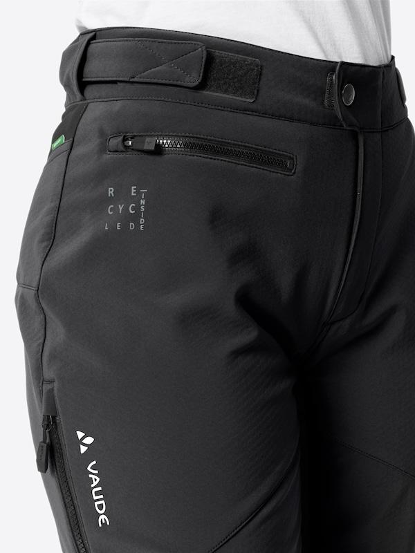 VAUDE VAUDE Tapered Outdoorhose 'Qimsa II' In Schwarz