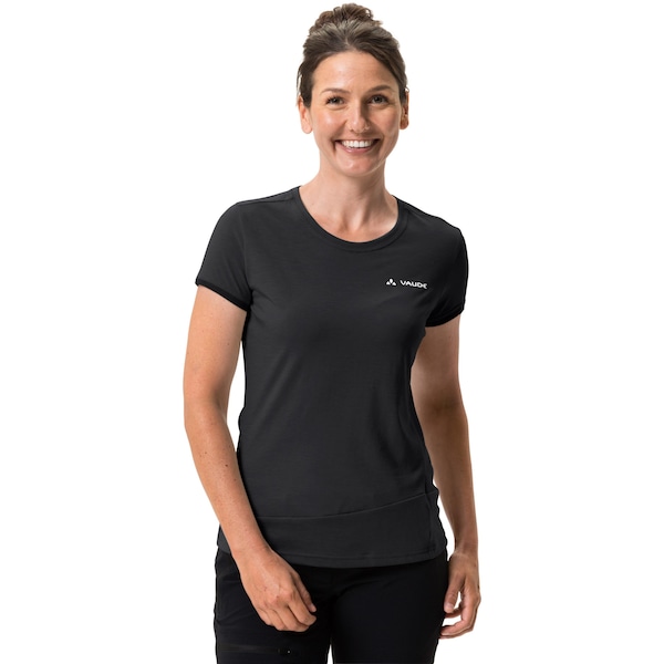 VAUDE VAUDE Funktionsshirt 'Sveit' In Schwarzmeliert