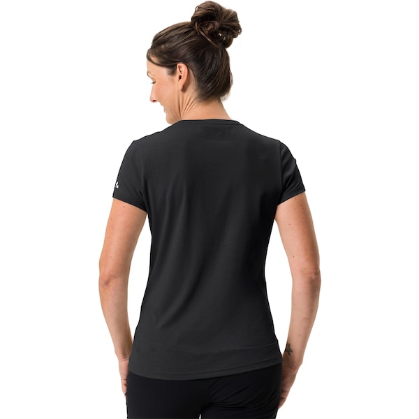 VAUDE VAUDE Funktionsshirt 'Sveit' In Schwarzmeliert