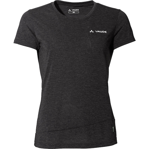 VAUDE VAUDE Funktionsshirt 'Sveit' in Schwarzmeliert