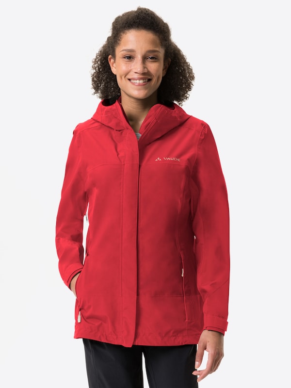 VAUDE VAUDE Outdoorjacke 'Neyland' In Feuerrot