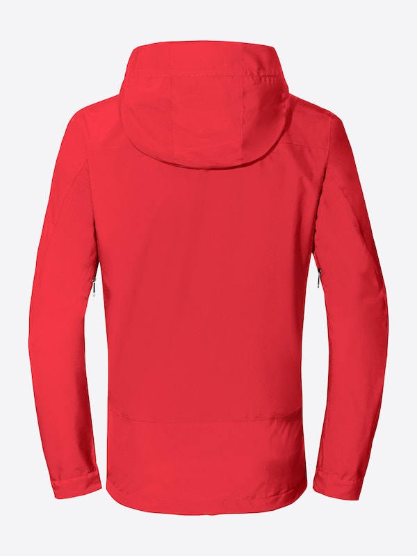 VAUDE VAUDE Outdoorjacke 'Neyland' In Feuerrot