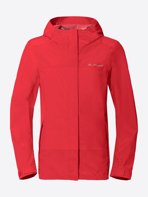 VAUDE VAUDE Outdoorjacke 'Neyland' In Feuerrot