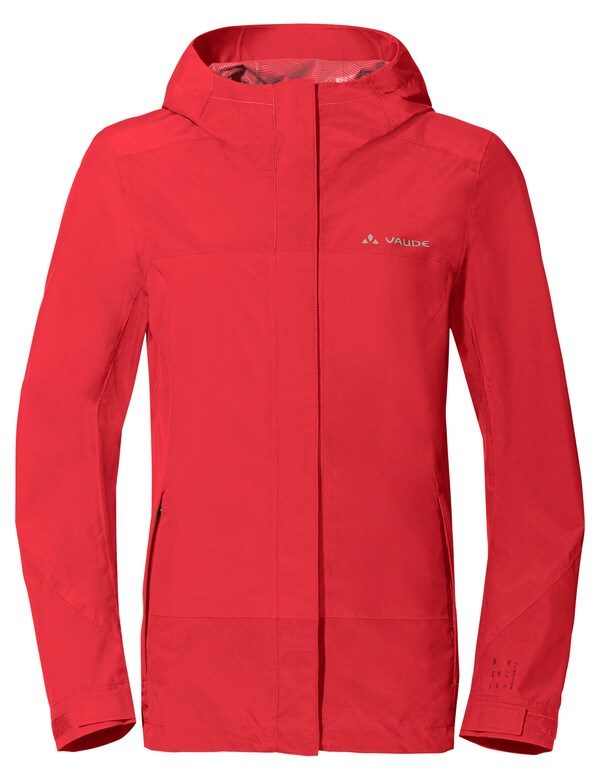 VAUDE VAUDE Outdoorjacke 'Neyland' in Feuerrot