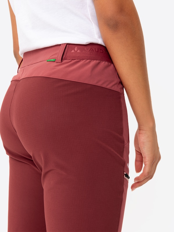 VAUDE VAUDE Regular Outdoorhose 'Elope' In Rostrot