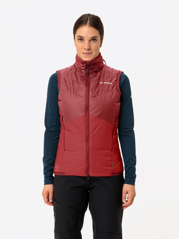 VAUDE VAUDE Sportweste 'Monviso' In Rot Rostrot