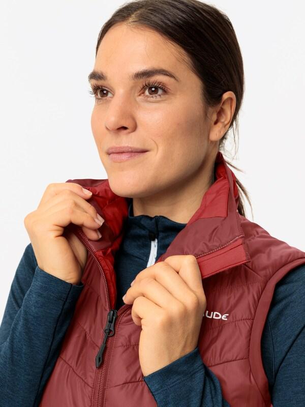 VAUDE VAUDE Sportweste 'Monviso' In Rot Rostrot