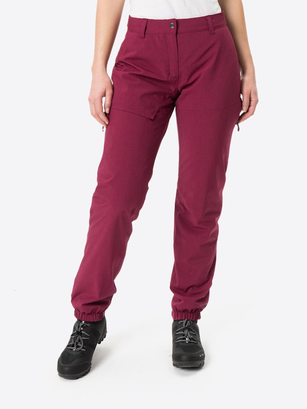 VAUDE VAUDE Tapered Hose 'Yaras' In Dunkelpink