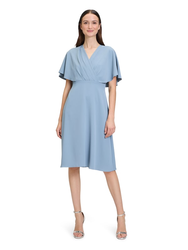 Vera Mont Vera Mont Kleid In Taubenblau