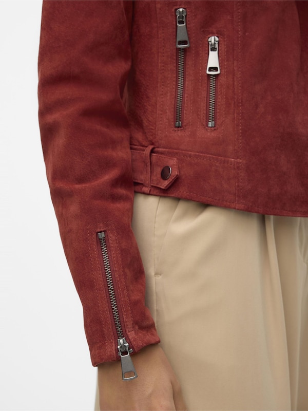 VERO MODA VERO MODA Jacke 'VMRoycealice' In Kastanienbraun