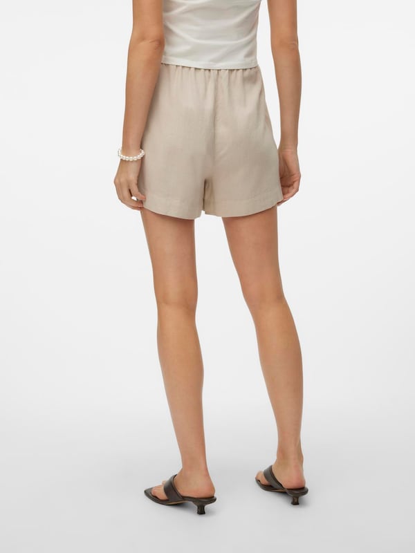 VERO MODA VERO MODA Loosefit Shorts 'MYMILO' In Greige