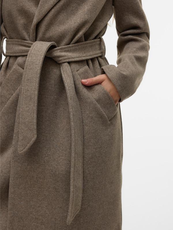 VERO MODA VERO MODA Mantel 'VMFORTUNEAYA' In Cappuccino