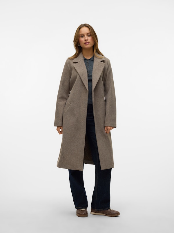 VERO MODA VERO MODA Mantel 'VMFORTUNEAYA' In Cappuccino