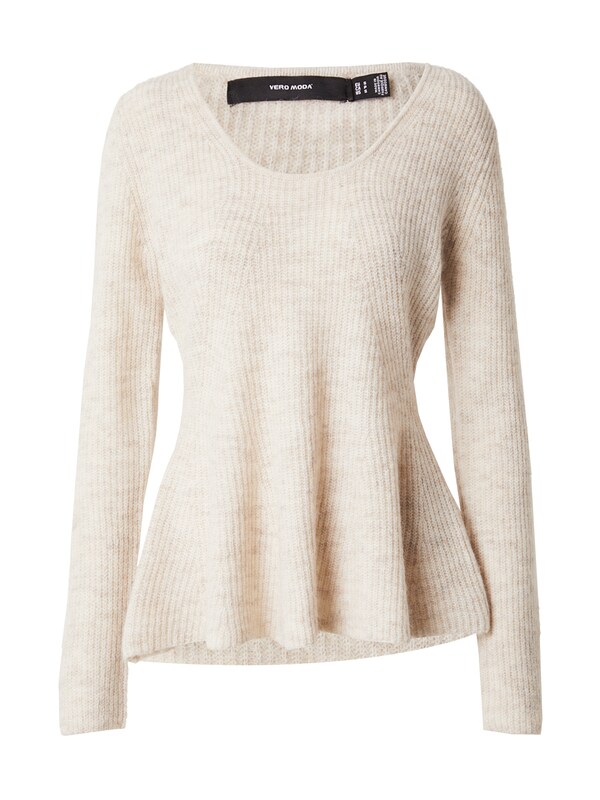 VERO MODA VERO MODA Pullover 'VMDESMA' in Beigemeliert