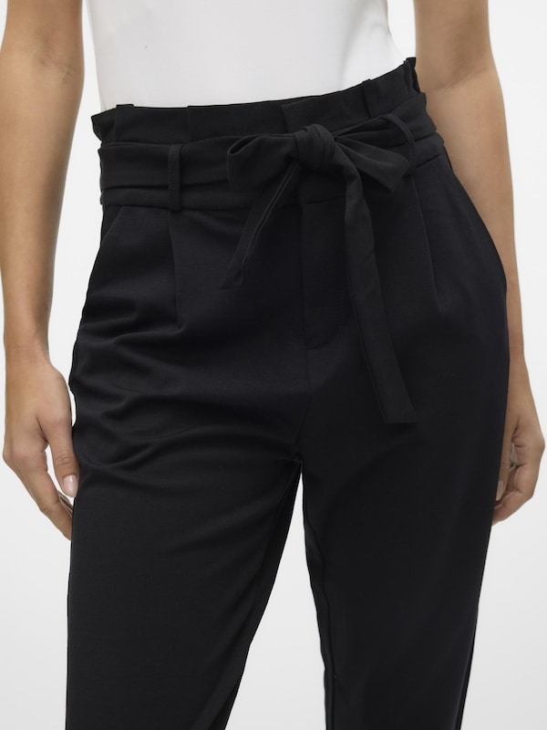 VERO MODA VERO MODA Slimfit Bundfaltenhose 'Eva' In Schwarz