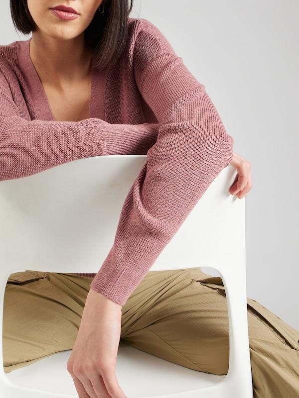 VERO MODA VERO MODA Strickjacke 'NEW LEXSUN' In Altrosa