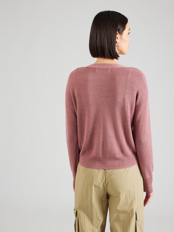 VERO MODA VERO MODA Strickjacke 'NEW LEXSUN' In Altrosa