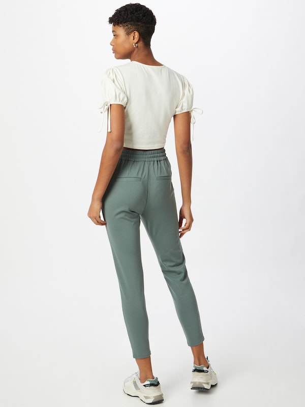 VERO MODA VERO MODA Tapered Bundfaltenhose 'Eva' In Smaragd