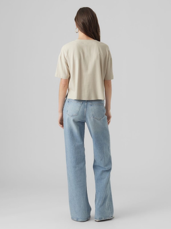 VERO MODA VERO MODA Bluse 'Jesmilo' In Greige