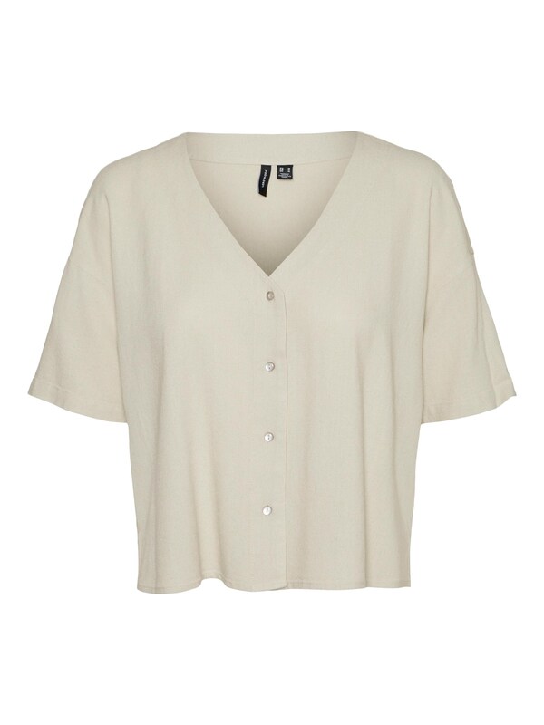 VERO MODA VERO MODA Bluse 'Jesmilo' in Greige