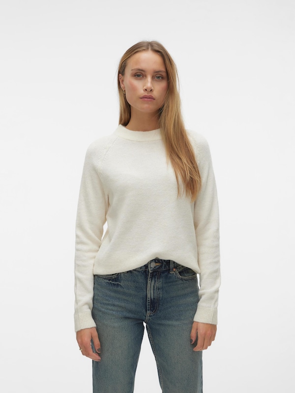 VERO MODA VERO MODA Pullover 'VMFiluca' In Ecru